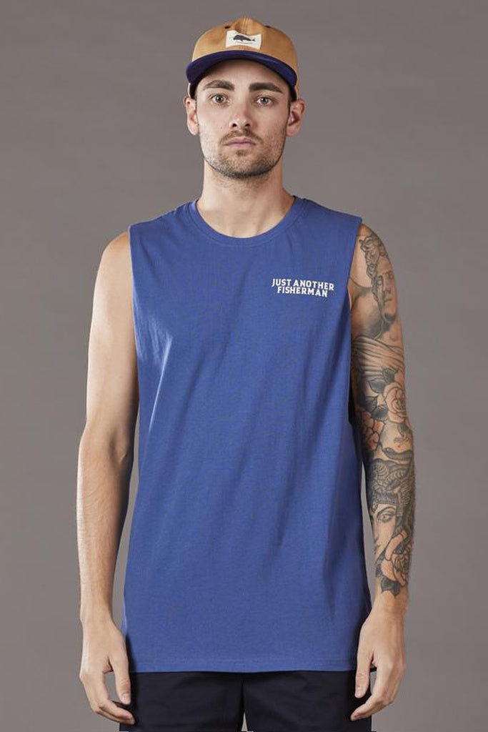Just Another Fisherman Global Angler Tank Deep Blue