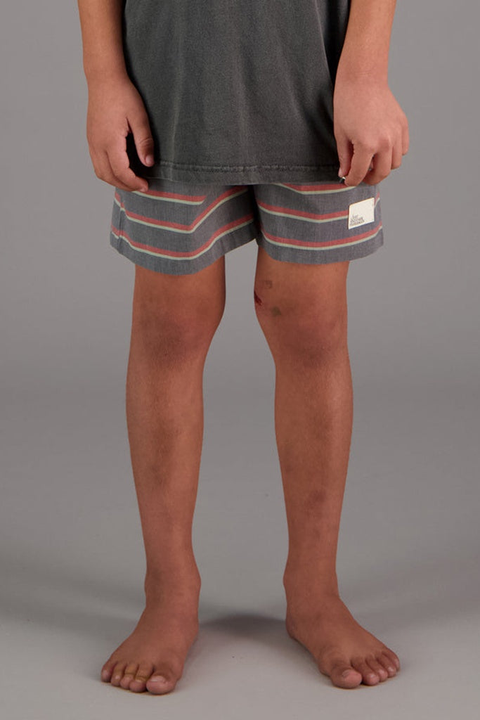 Just Another Fisherman Mini Outpost Short - Aged Black Stripe
