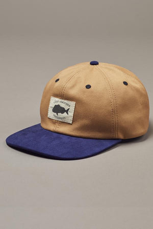 Just Another Fisherman Old Sea Dog Cap Tan Navy
