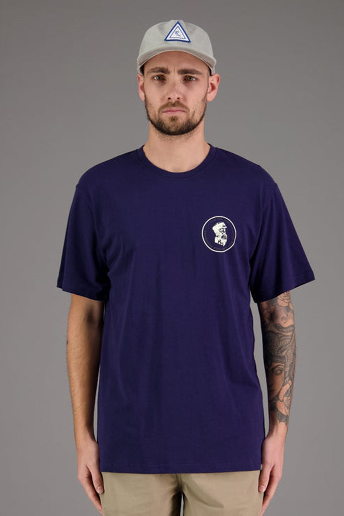Just Another Fisherman Old Sea Dog Tee Navy
