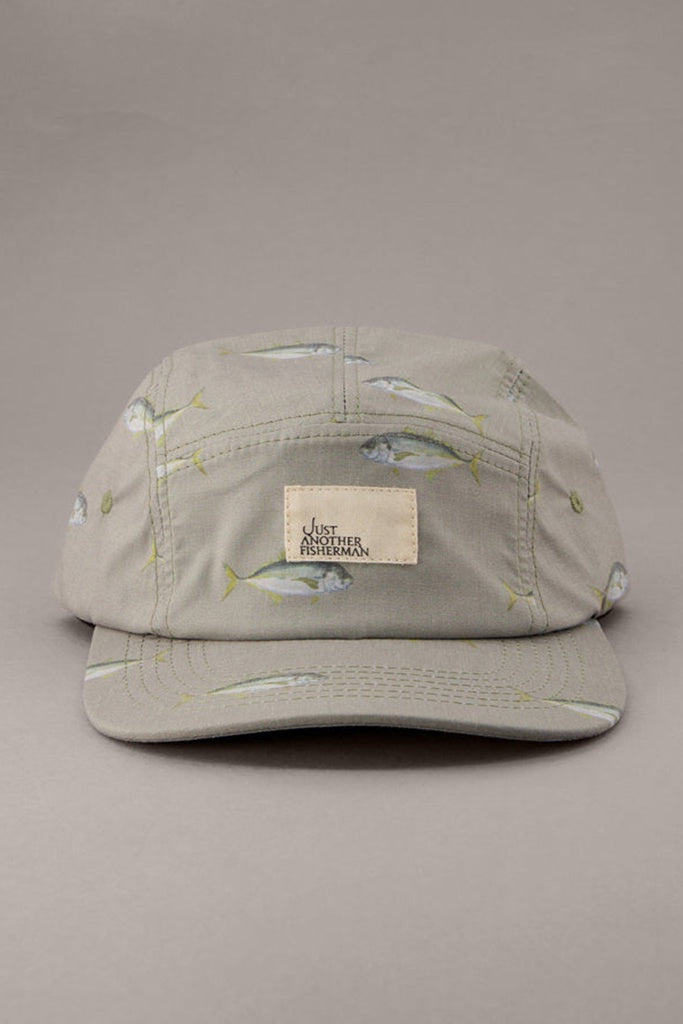 Just Another Fisherman Trev 5 Panel Cap - Moss