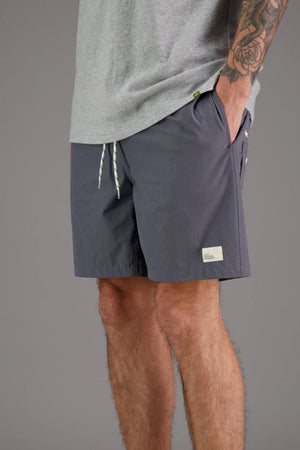 Just Another Fisherman Crewman Shorts Grey