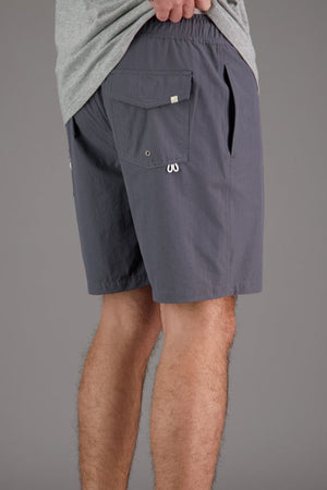 Just Another Fisherman Crewman Shorts Grey