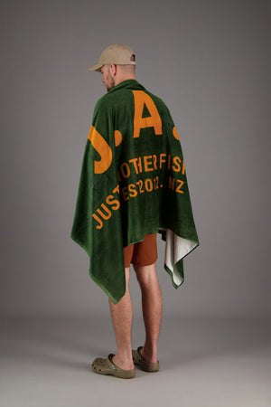 Just Another Fisherman J.A.F Towel - Pine