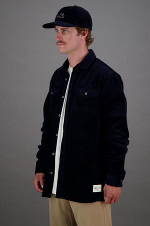 Just Another Fisherman Ripple Shirt Navy