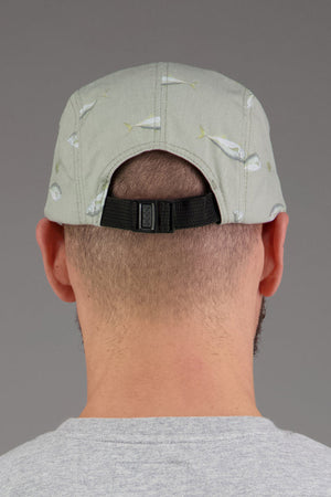 Just Another Fisherman Trev 5 Panel Cap - Moss