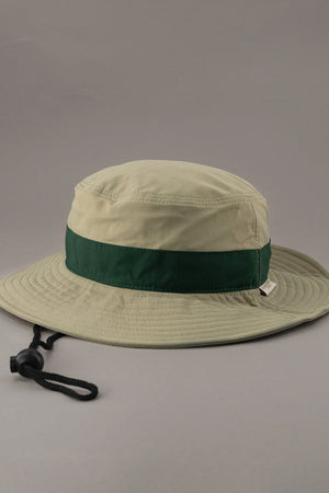 Just Another Fisherman Voyager Wide Brim - Light Grey/Green