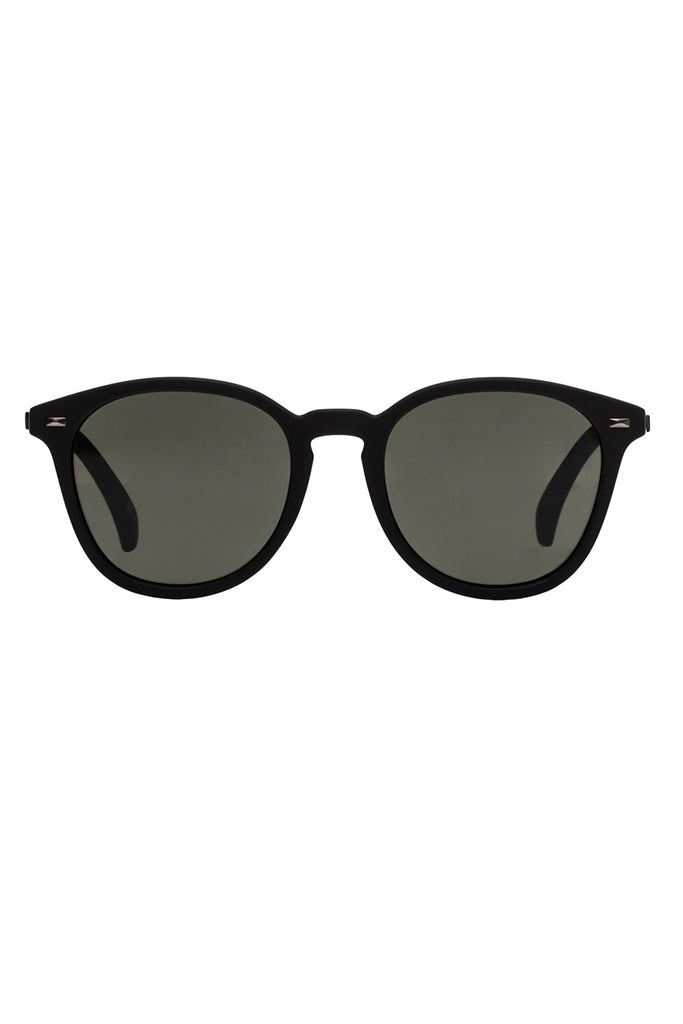 Le Specs Bandwagon Black Rubber/Khaki Mono