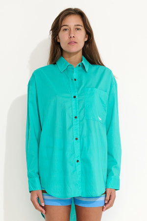 Misfit Asatoma OS Shirt Turquoise