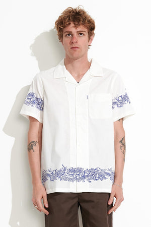 Misfit Precious Cosmos Ss Shirt Washed White