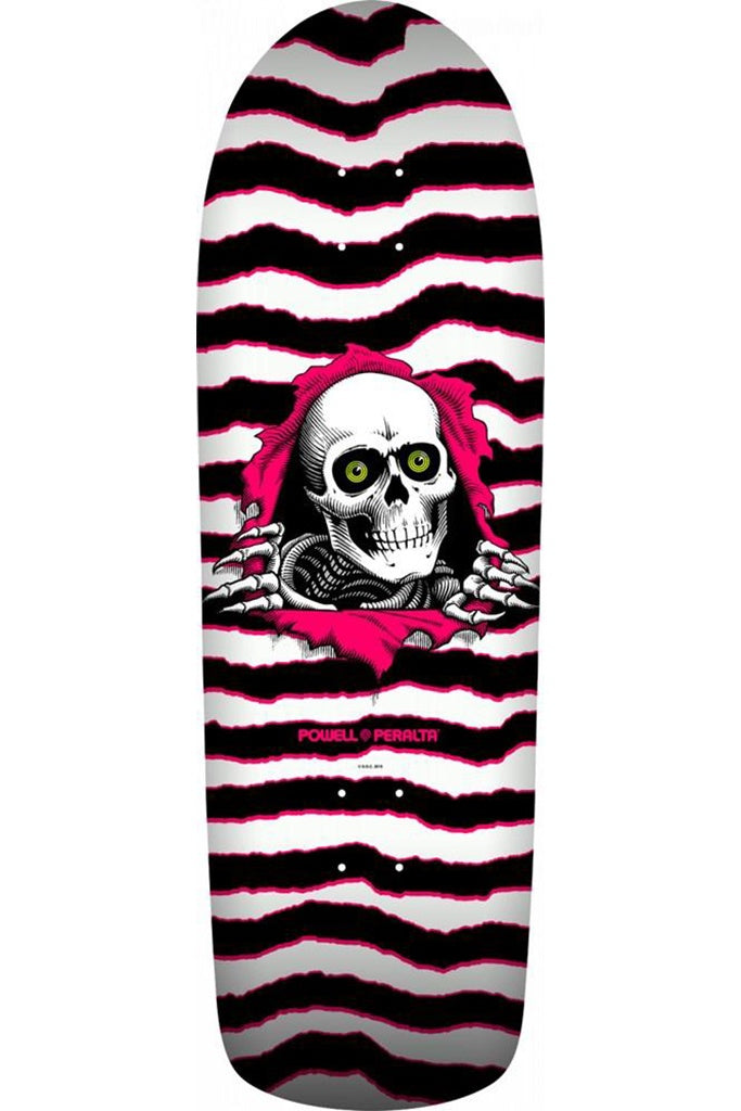 Powell Peralta Old School Ripper White Pink Deck 10
