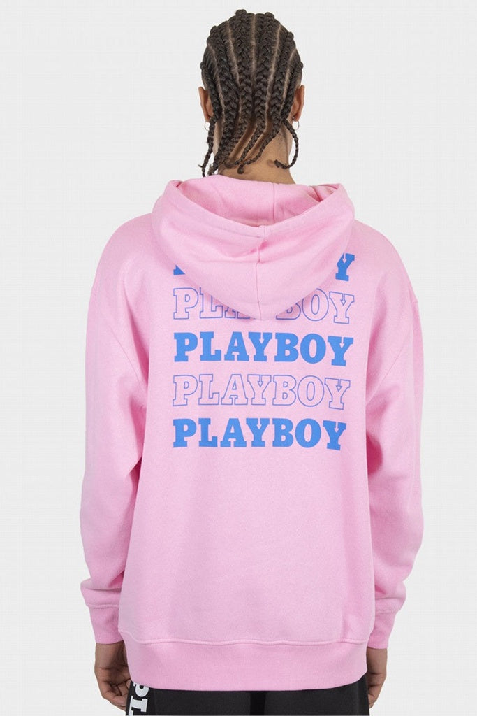 Playboy Stack Original Fit Hoody Pink