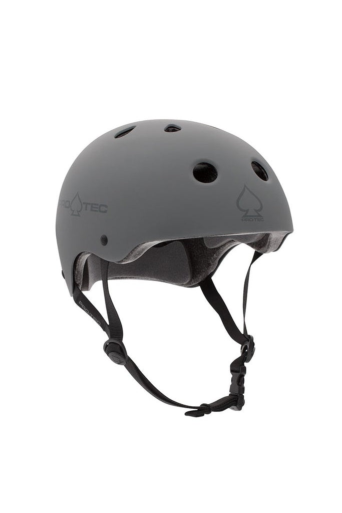 Protec Helmet Classic Certified Matte Grey