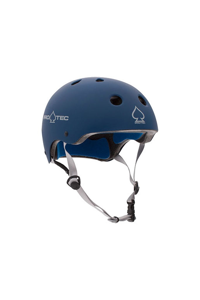 Protec Pro - Classic Cert Matte Blue Helmet