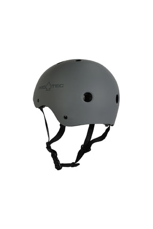 Protec Pro - Classic Skate Matte Gray Helmet