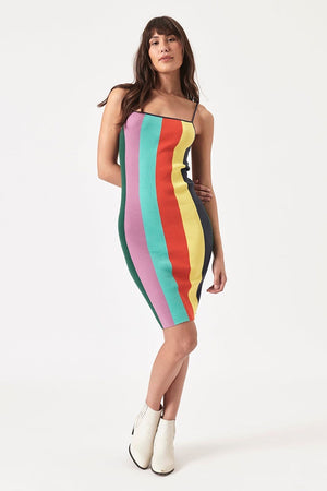 Rollas Covergirl Naomi Knit Dress Summer Stripe