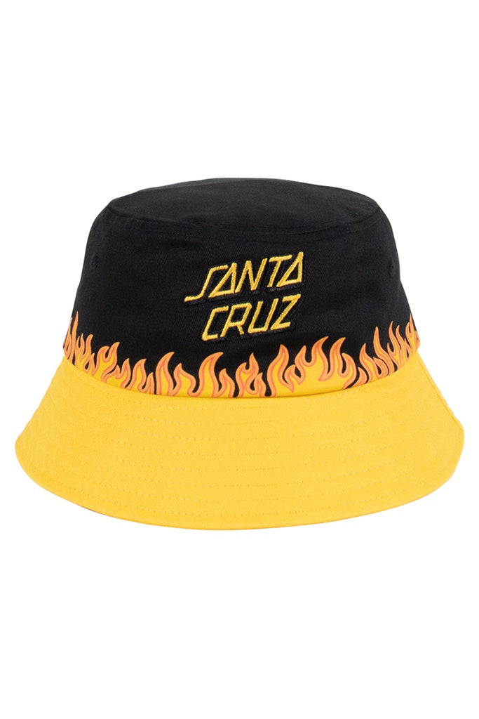 Santa Cruz Blaze Bucket Hat Black