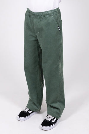 Santa Cruz Classic Strip Cord Elastic Waist Pant Green