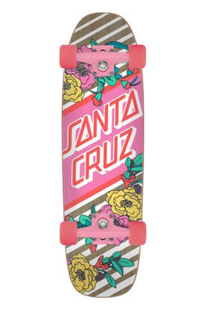 Santa Cruz Floral Stripe St Skate 8.4X 29.4In