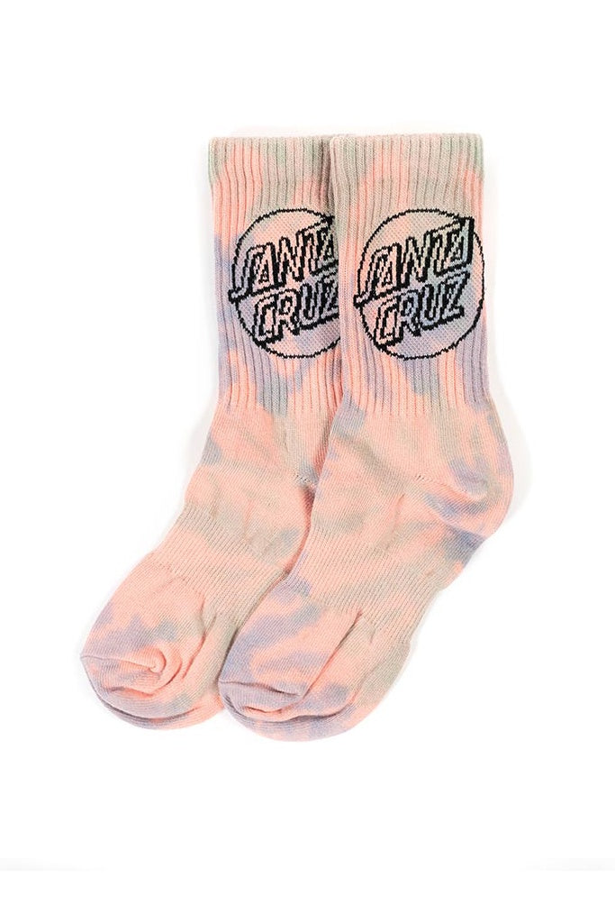 Santa Cruz Girls Tie Dye Socks - 2 Pair