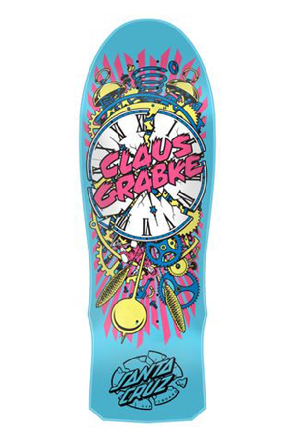 Santa Cruz Grabke Exploding Clock Reissue 10.0X30.0In - Harry and Her