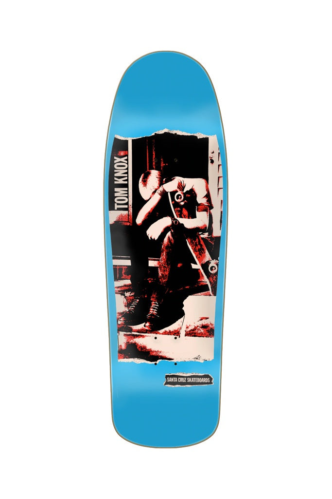 Santa Cruz Knox Punk Blue Reissue 9.89x31.75in