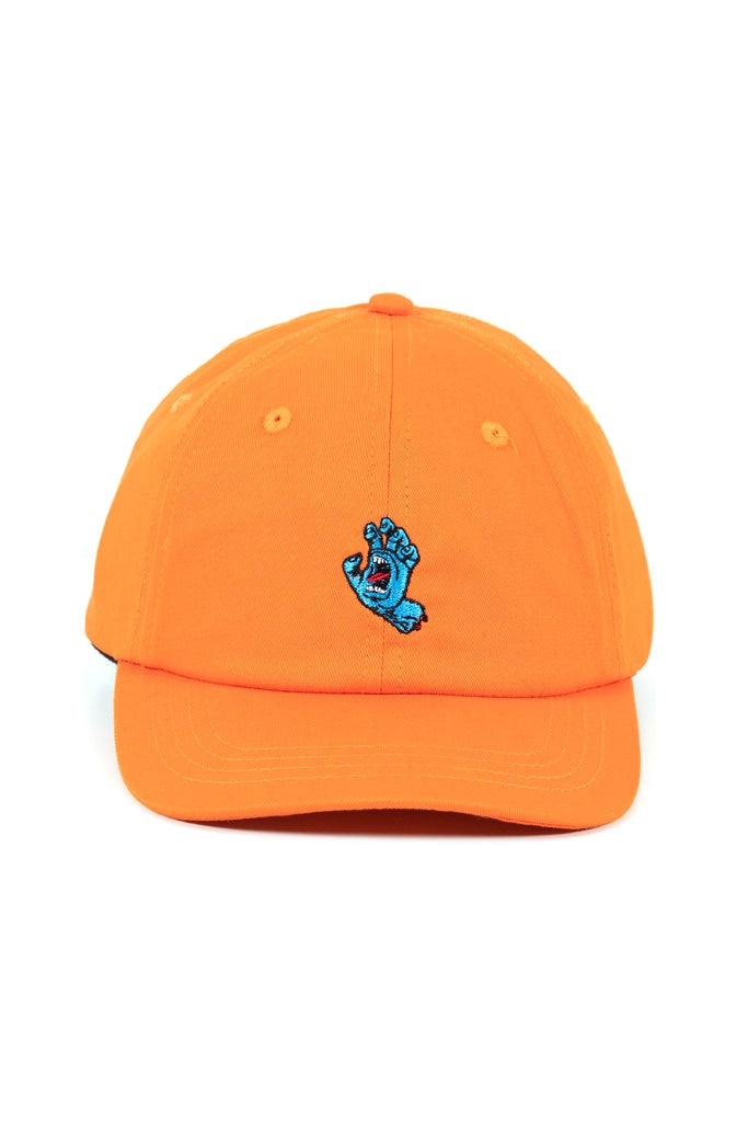 Santa Cruz Youth Screaming Hand Orange Baseball Hat