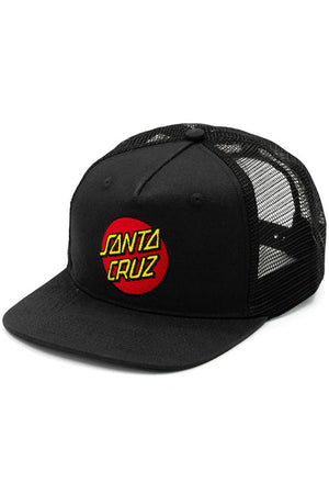 Santa Cruz Classic Dot Cap Black