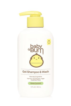 Sun Bum Baby Bum Shampoo & Wash Natural Fragrance Gel 355ml