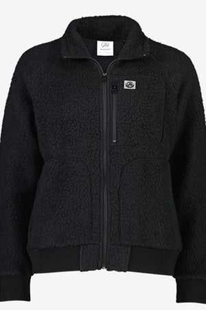 Swanndri Newgale Wool Fleece Jacket - Black