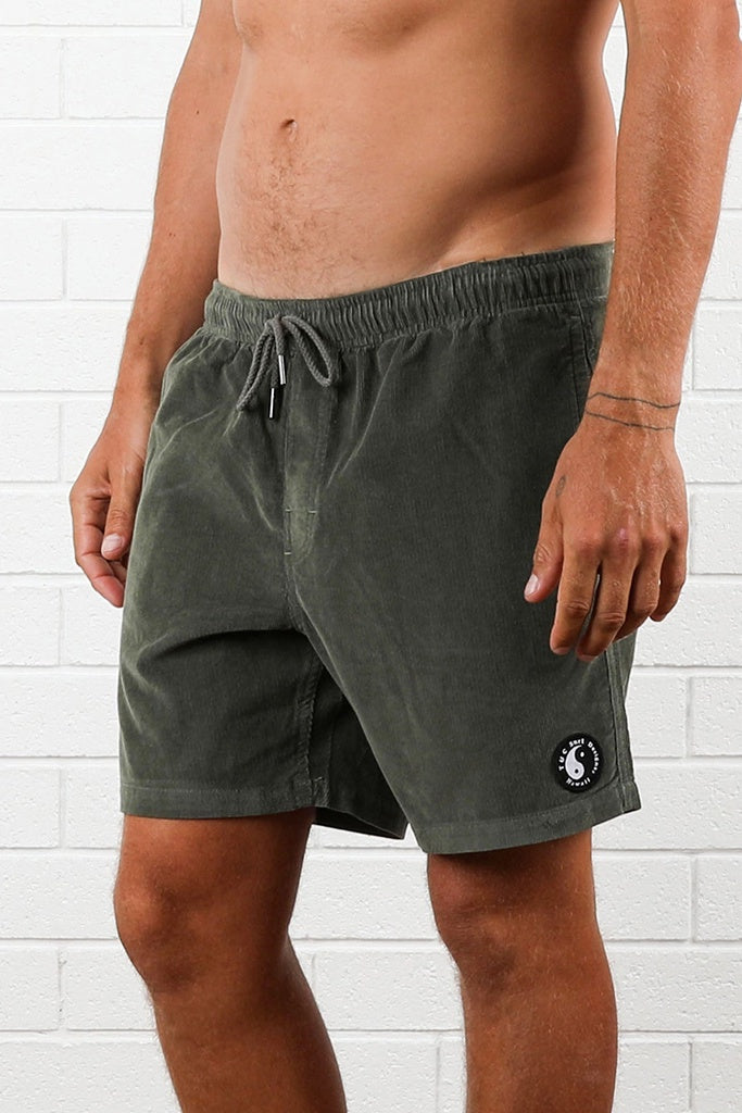 T&C All Day Beach Short Military