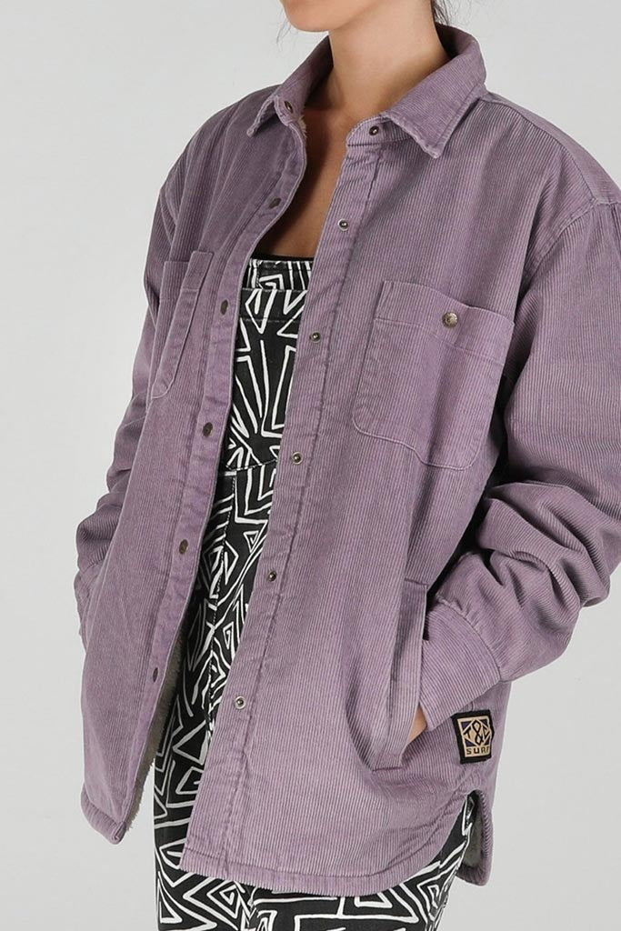 T&C Whaler Cord Jacket Lilac