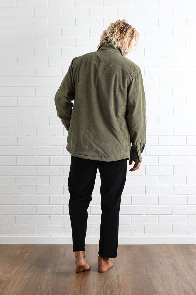 T&C The Ranch Cord Jacket Military