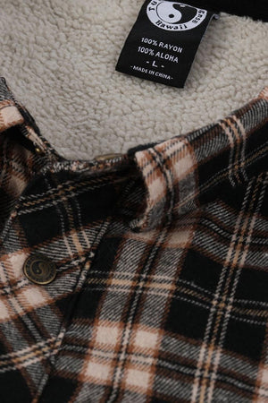 T&C Canyon Sherpa Flannel Earth