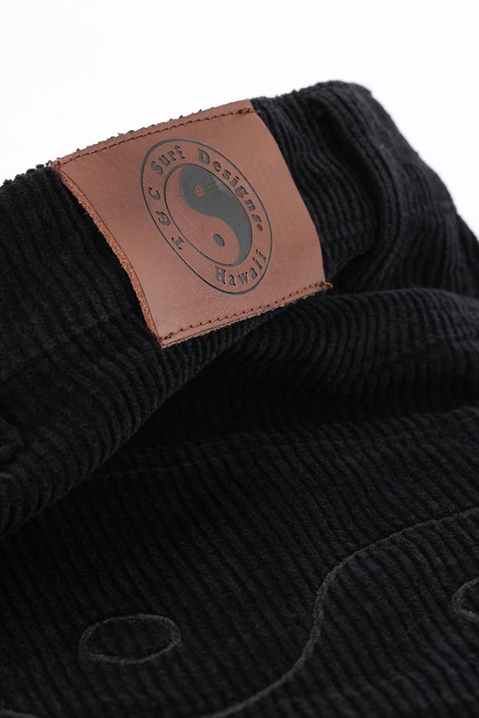 T&C Car Parks Cord Pant Black