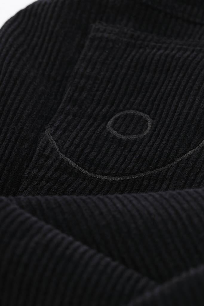 T&C Car Parks Cord Pant Black