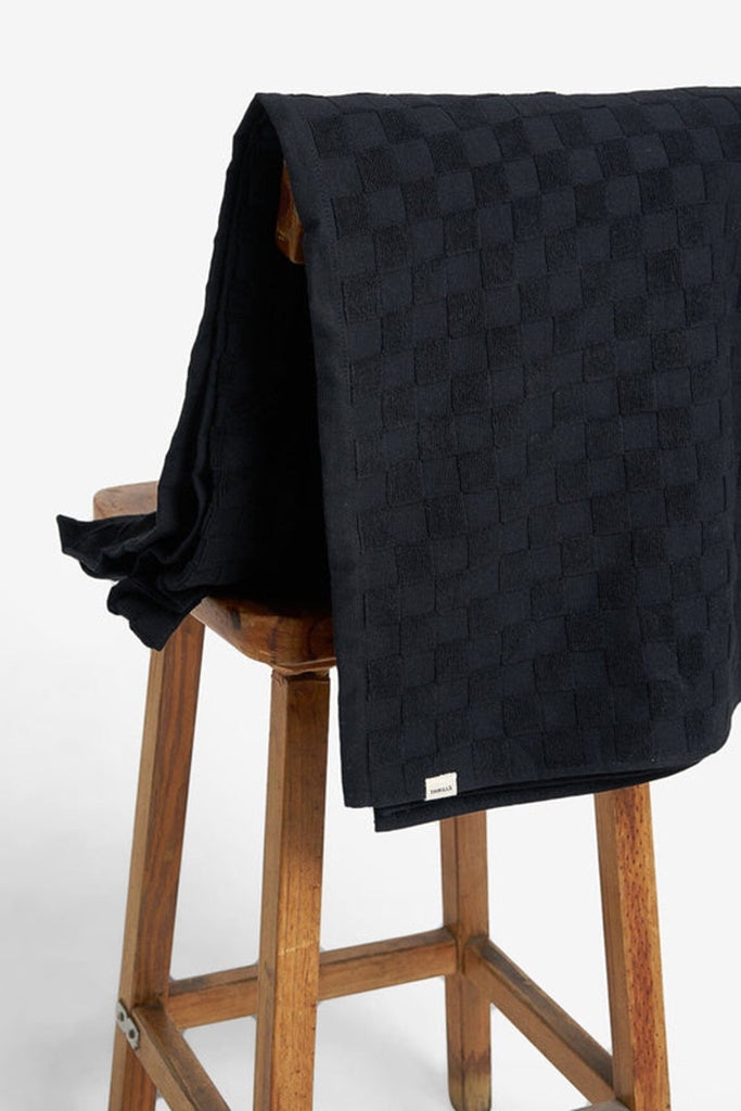 Thrills Aalto Terry Towel - Black
