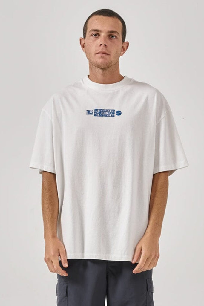 Thrills Energy Special Box Fit Oversize Tee Dirty White