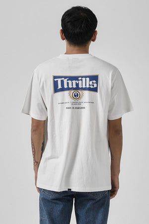Thrills King of Thrills Merch Fit Pocket Tee - Dirty White