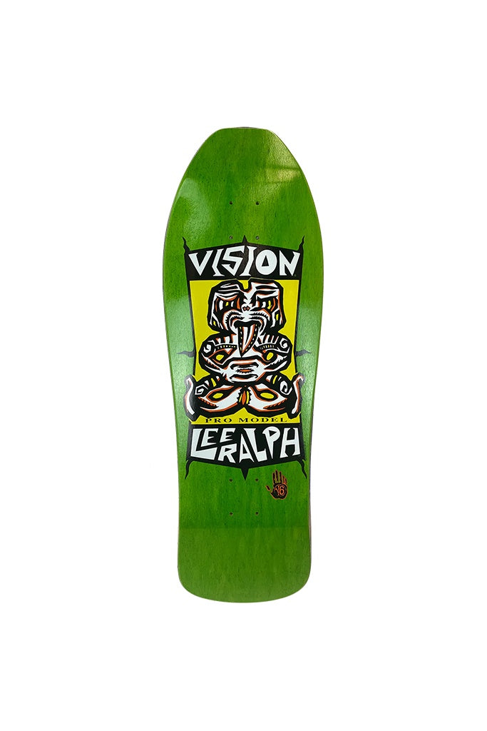 Vision Lee Ralph Tiki Deck 10'' Green Stain