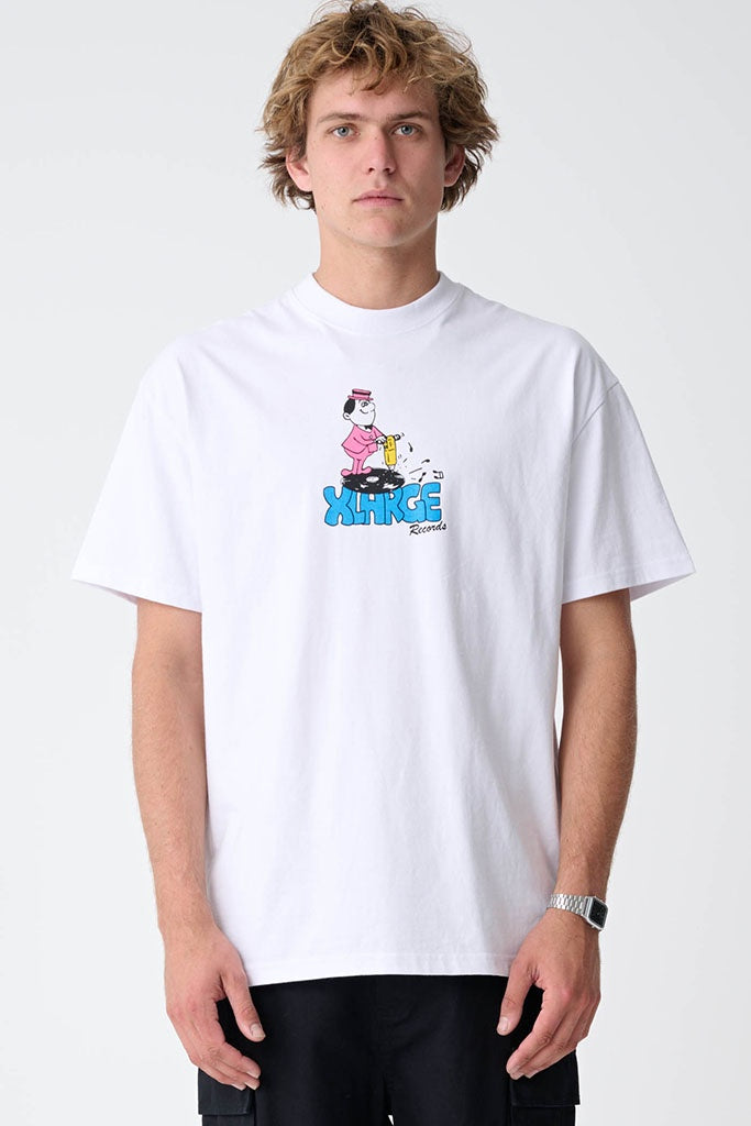 XLARGE Classic Style SS Tee Solid White