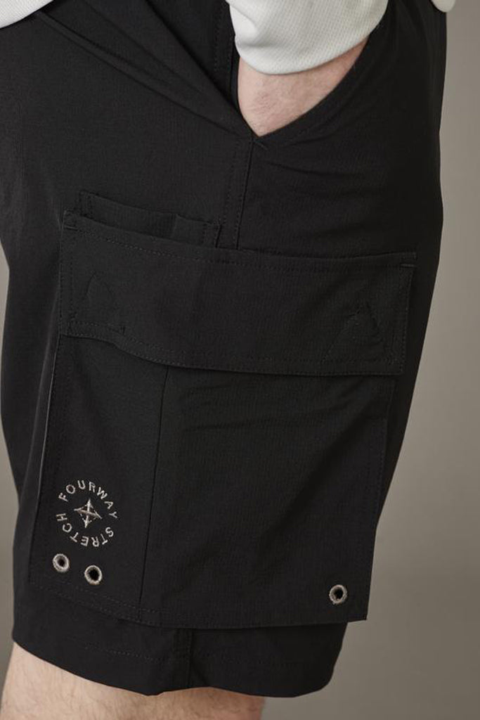 Just Another Fisherman Angler Tech Cargo Shorts Black