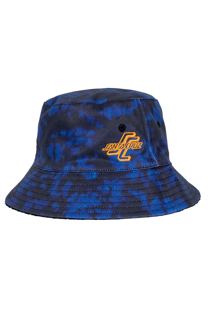 Santa Cruz OGSC Bucket Hat Cobalt Tie Dye